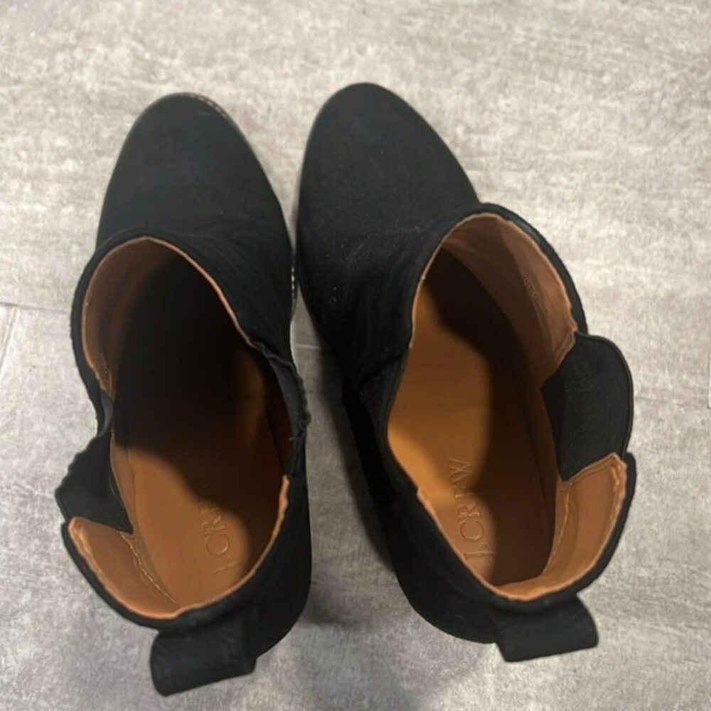 J. Crew Rory Microsuede Heeled Boots 6.5 - Picture 6 of 9